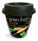 The individual Greenshoot soup pack to tempt the French